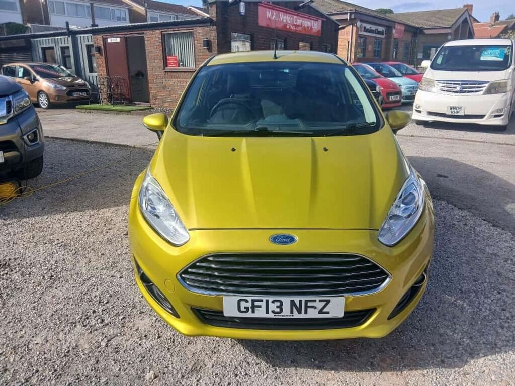 Ford Fiesta Zetec GF13NFZ Yellow #3