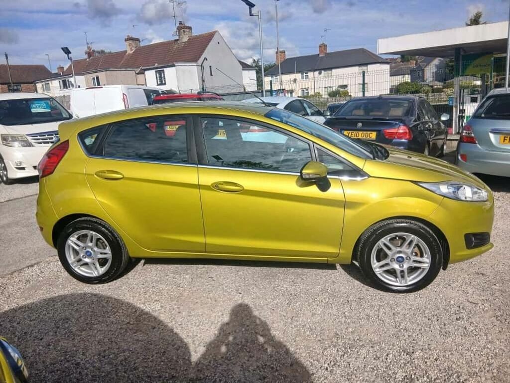 Ford Fiesta Zetec GF13NFZ Yellow #2