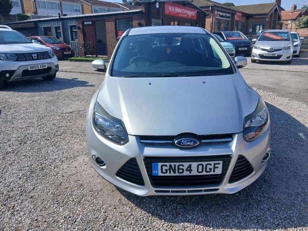 Ford Focus Titanium Navigator GN64OGF Silver #4