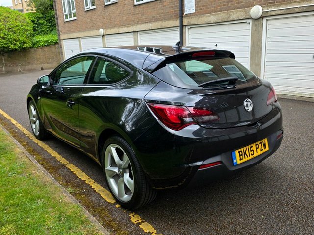 Vauxhall Astra GTC Turbo Sport Coupe Black #5