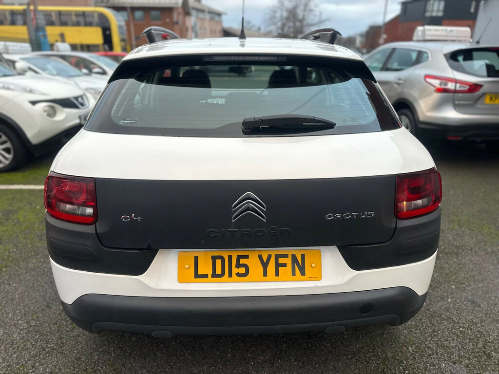 Citroen C4 Cactus 1.6 Bluehdi Feel Hatchback LD15YFN White #6