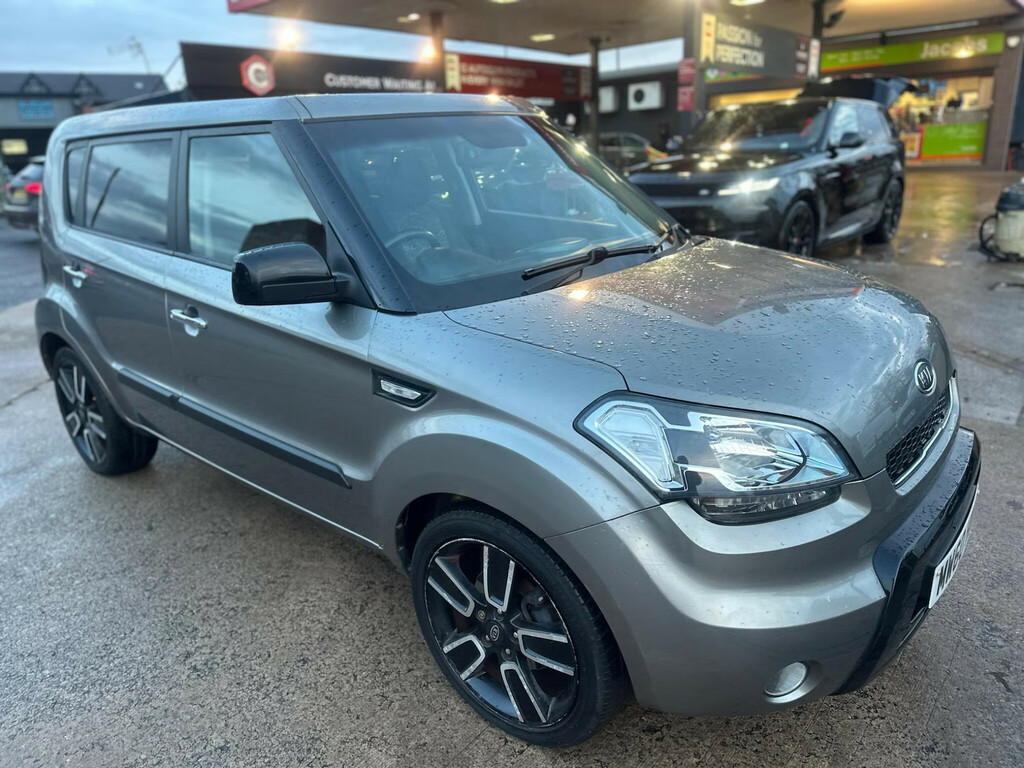 Kia Soul 1.6 Crdi Tempest Euro 4 Hatchback Silver #4