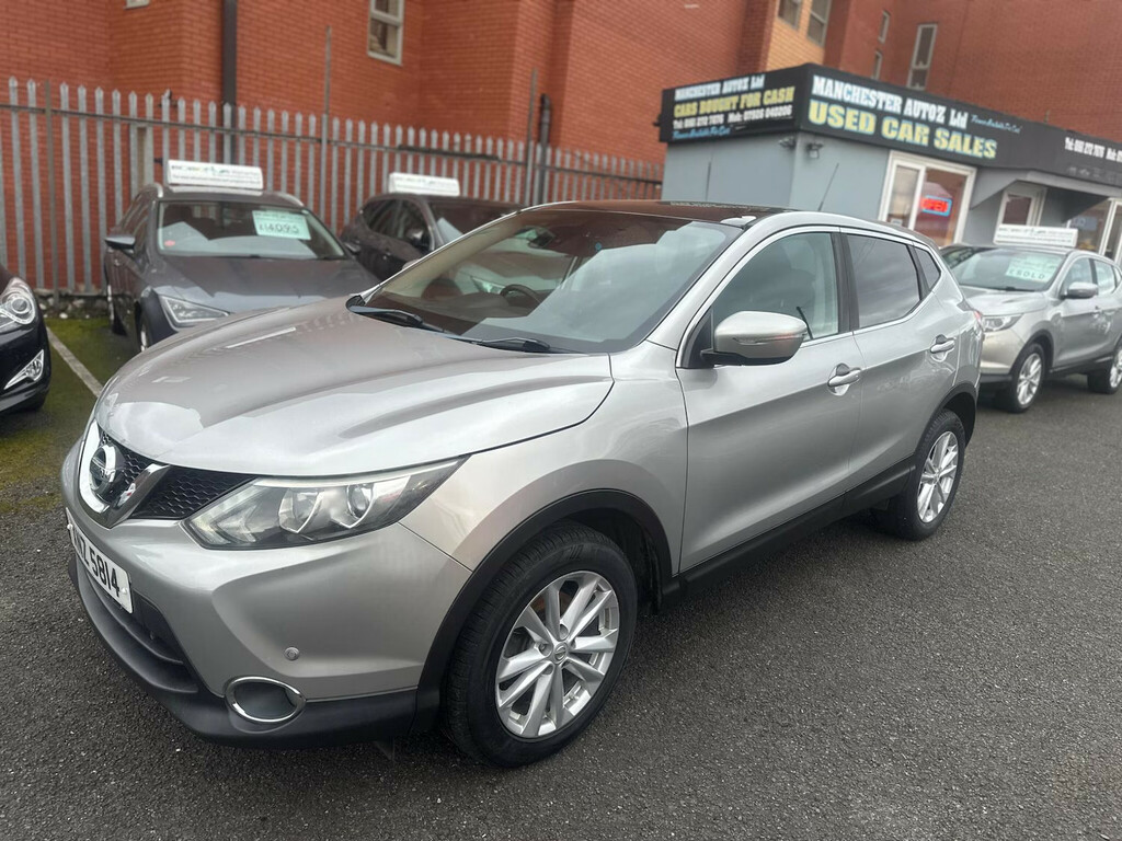 Nissan Qashqai 1.5 Dci Acenta Premium 2Wd Euro 5 S S Hatchb XNZ5814 Silver