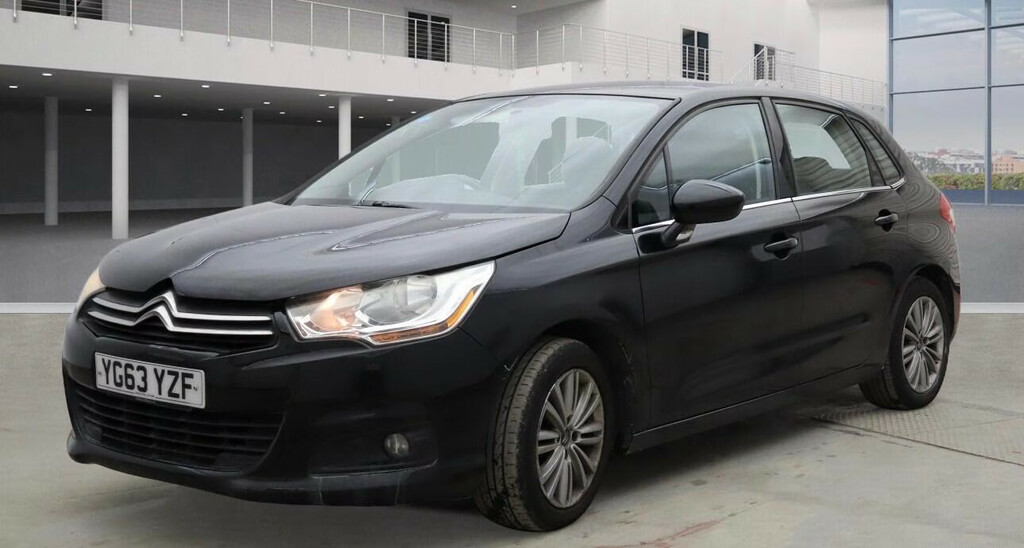 Citroen C4 1.6 Hdi Vtr Hatchback Black
