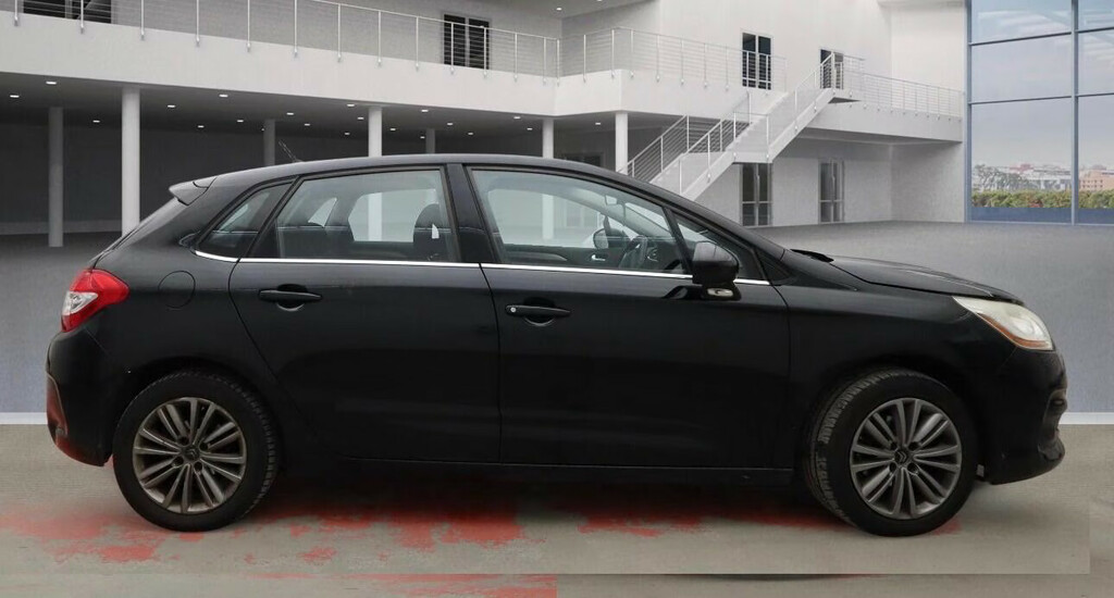 Citroen C4 1.6 Hdi Vtr Hatchback YG63YZF Black #5