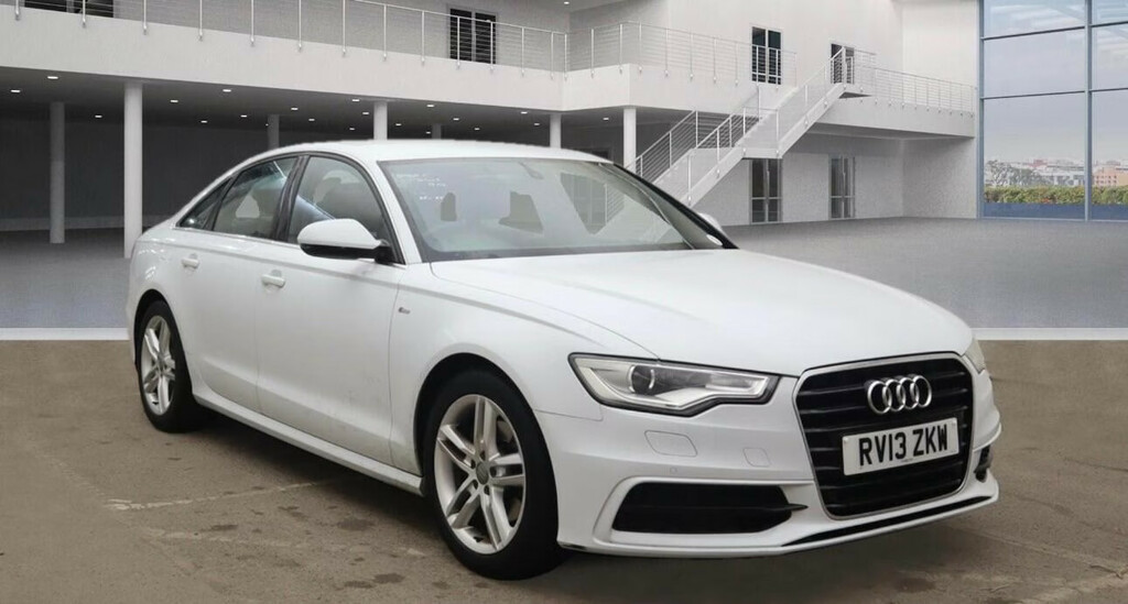 Audi A6 Saloon 2.0 Tdi S Line Multitronic Saloon White #2