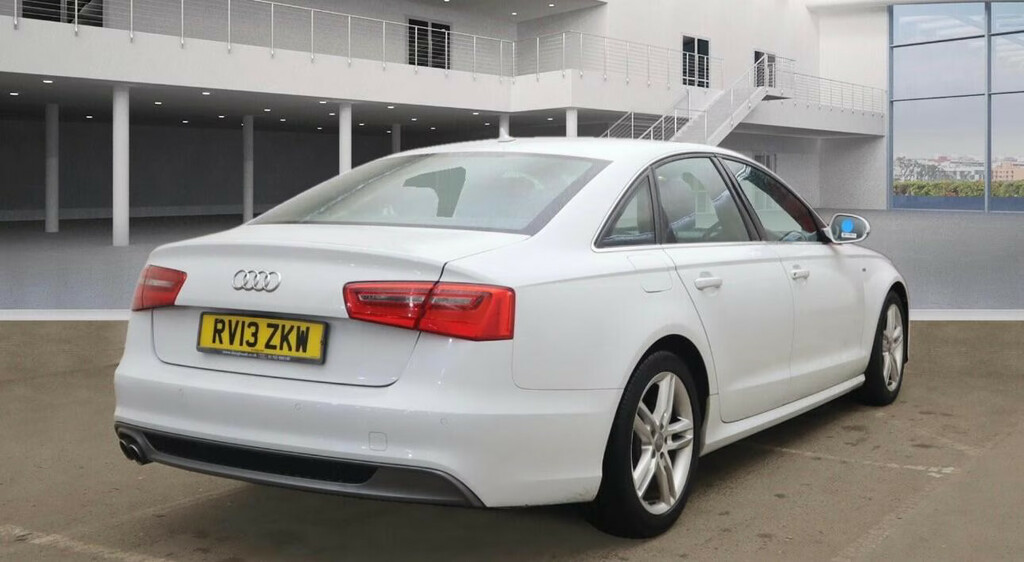 Audi A6 Saloon 2.0 Tdi S Line Multitronic Saloon White #4