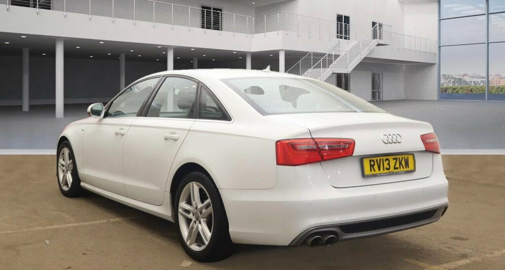 Audi A6 Saloon 2.0 Tdi S Line Multitronic Saloon White #3
