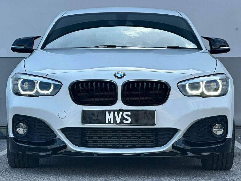 BMW 1 Series Hatchback 2.0 125D M Sport Shadow Edition Eur YK18PKF White #2