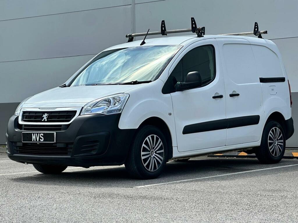 Peugeot Partner Panel Van 1.6 Bluehdi 854 Professional L1 201 NY18BHA White #3