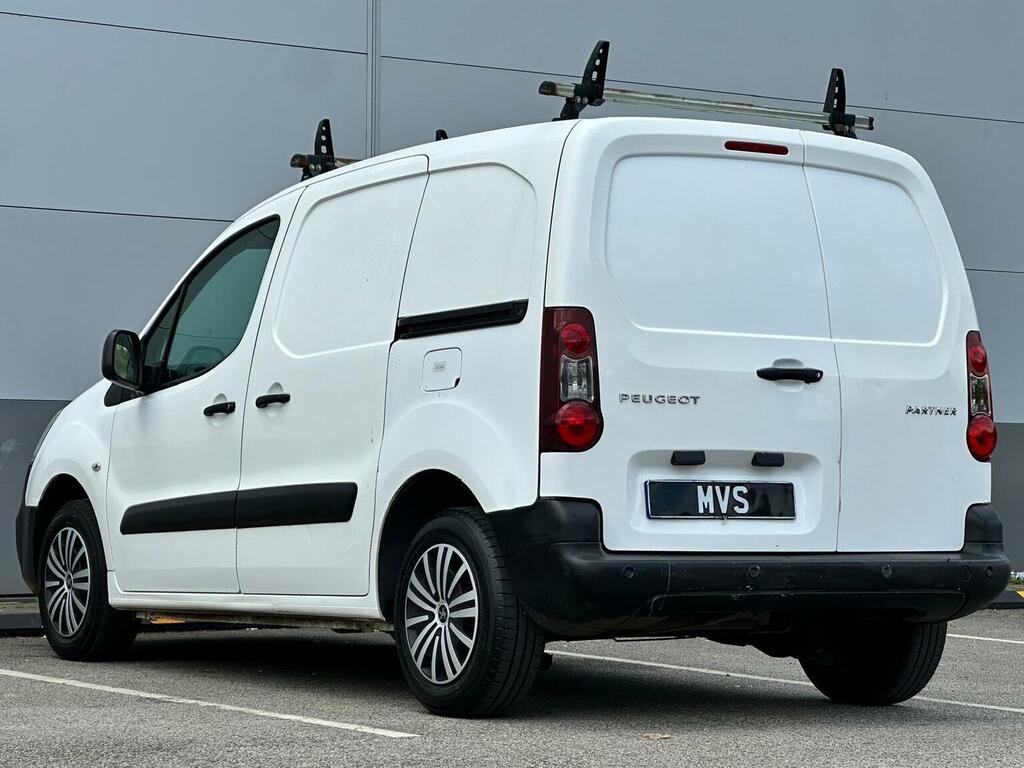 Peugeot Partner Panel Van 1.6 Bluehdi 854 Professional L1 201 NY18BHA White #4