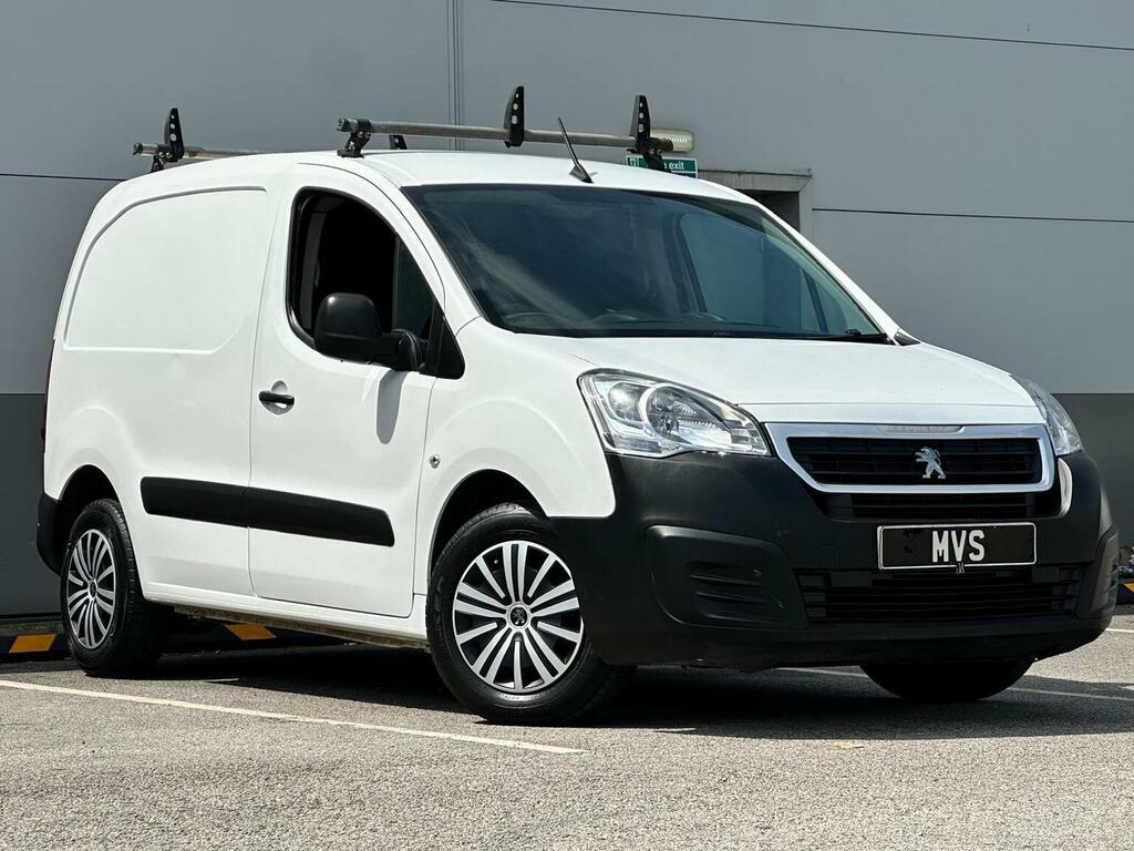 Peugeot Partner Panel Van 1.6 Bluehdi 854 Professional L1 201 NY18BHA White #5
