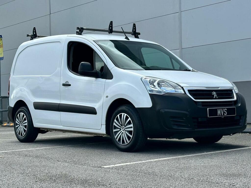 Peugeot Partner Panel Van 1.6 Bluehdi 854 Professional L1 201 NY18BHA White #6