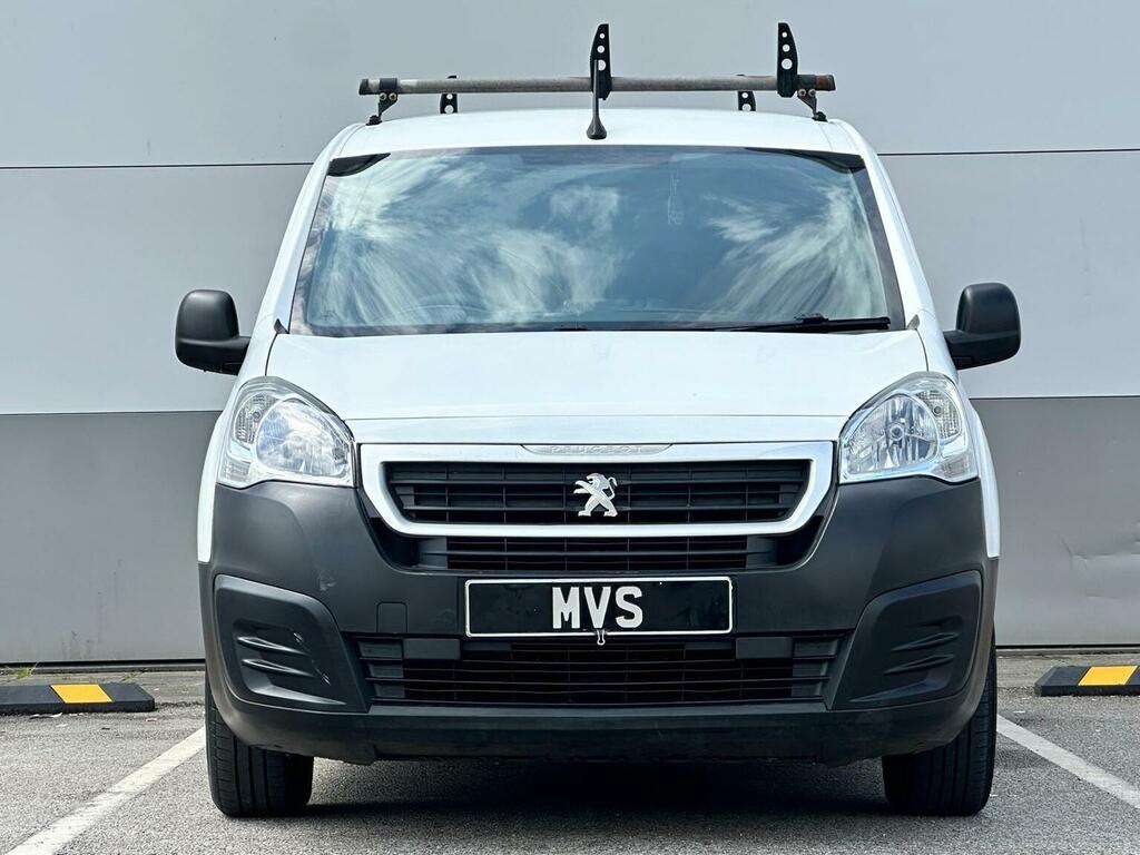 Peugeot Partner Panel Van 1.6 Bluehdi 854 Professional L1 201 NY18BHA White #2