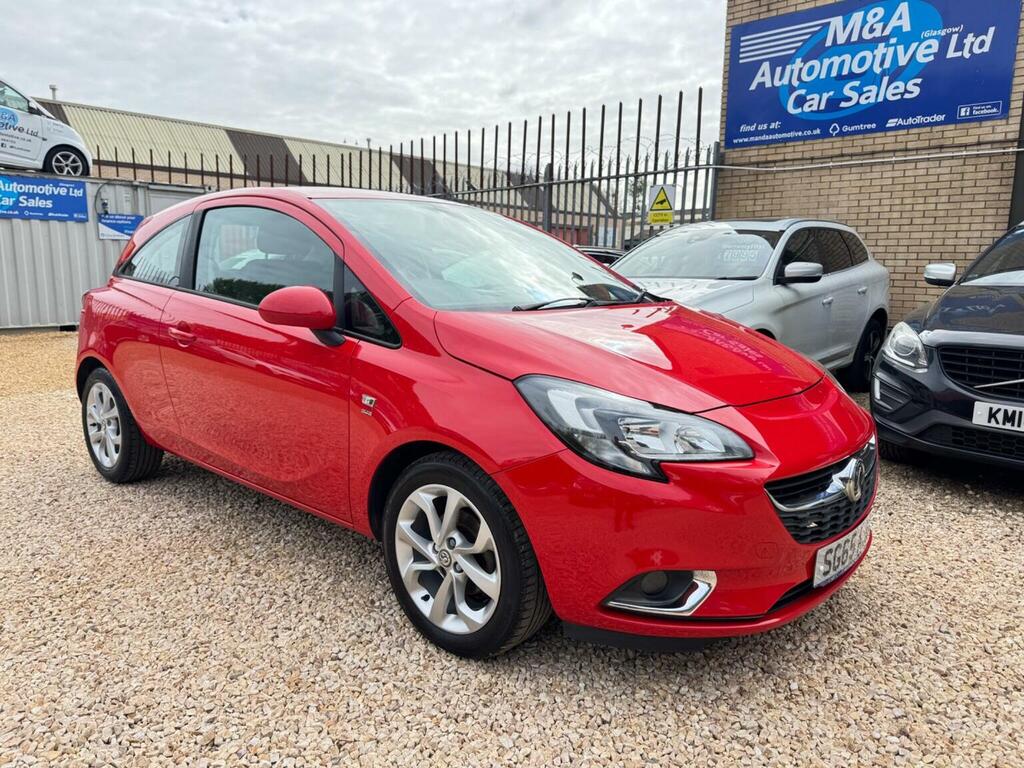 Vauxhall Corsa Hatchback 1.4I Ecoflex Sri Euro 6 201665 SG65AJU Red #2
