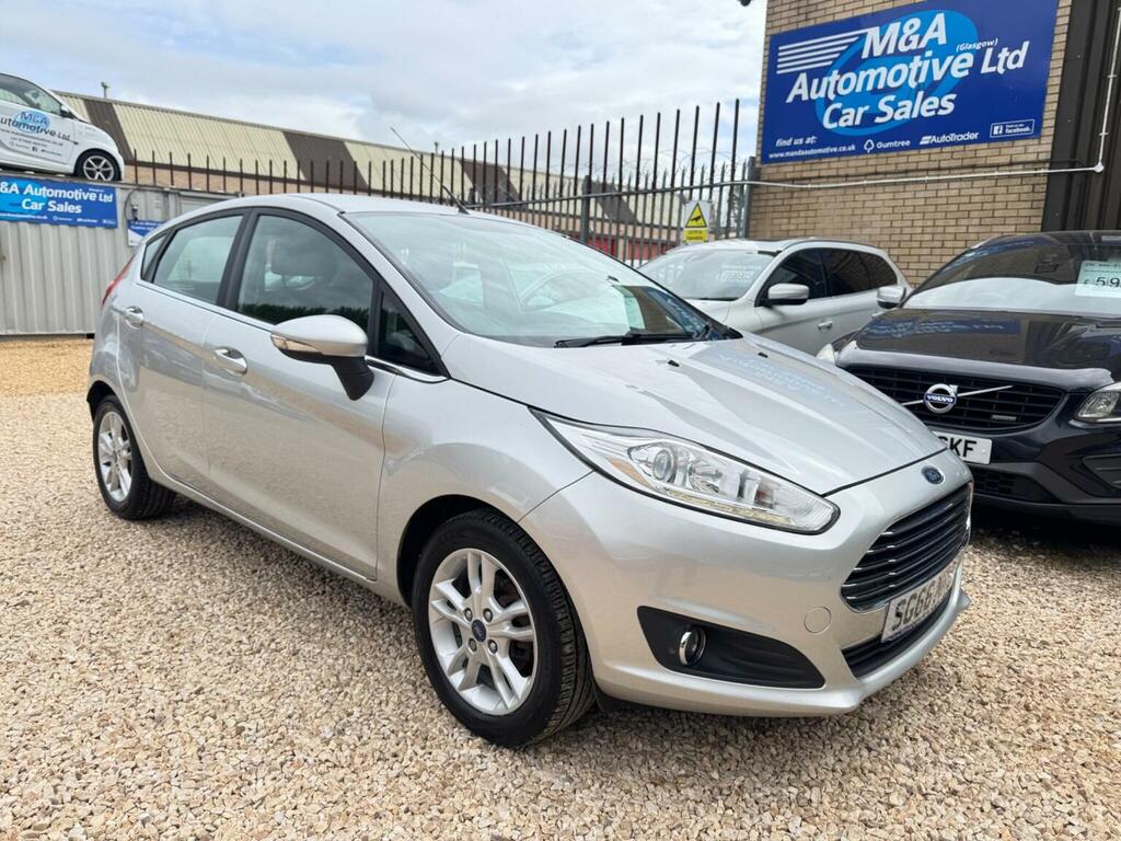 Ford Fiesta Hatchback 1.25 Zetec Euro 6 201666 SG66NRO Silver #2