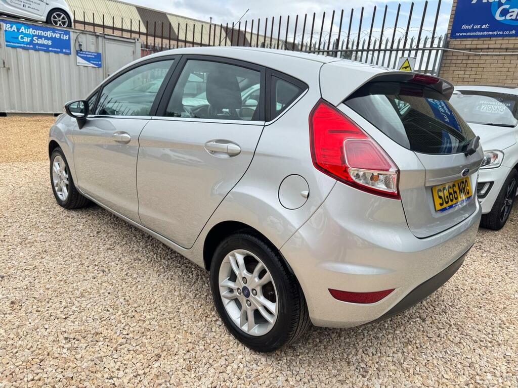 Ford Fiesta Hatchback 1.25 Zetec Euro 6 201666 SG66NRO Silver #3