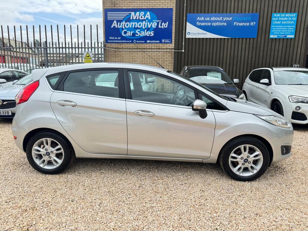 Ford Fiesta Hatchback 1.25 Zetec Euro 6 201666 SG66NRO Silver #5