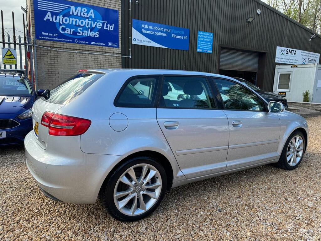 Audi A3 Hatchback 2.0 Tdi Sport Sportback Euro 5 Ss SG62HHW Silver #4