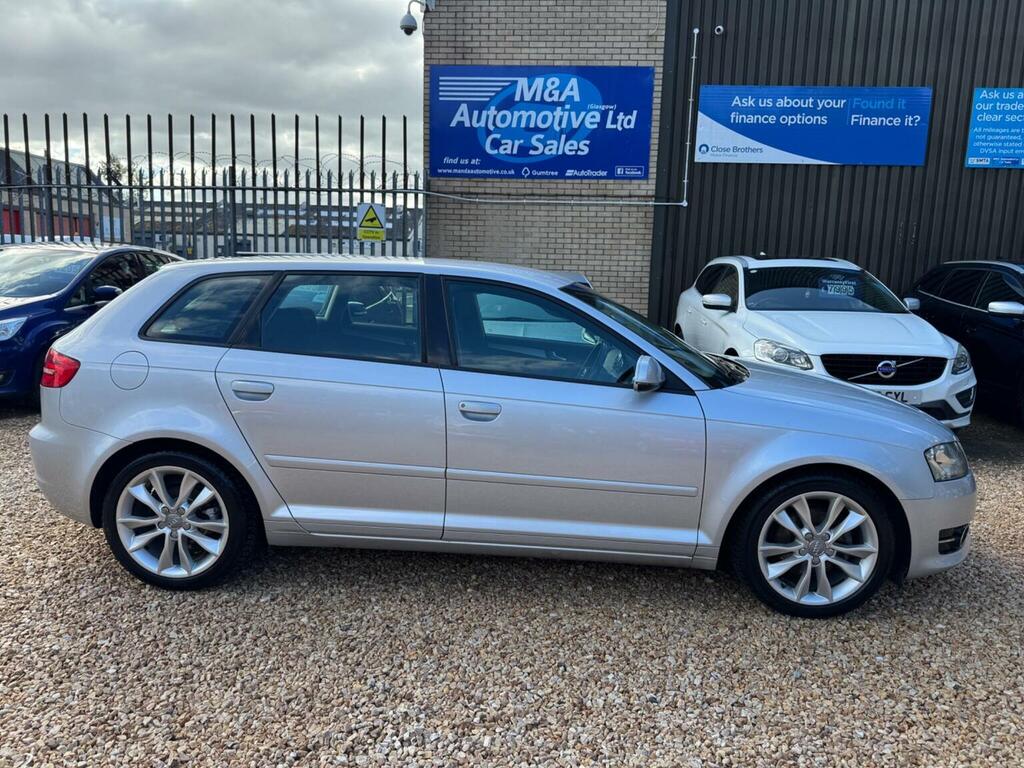 Audi A3 Hatchback 2.0 Tdi Sport Sportback Euro 5 Ss SG62HHW Silver #5