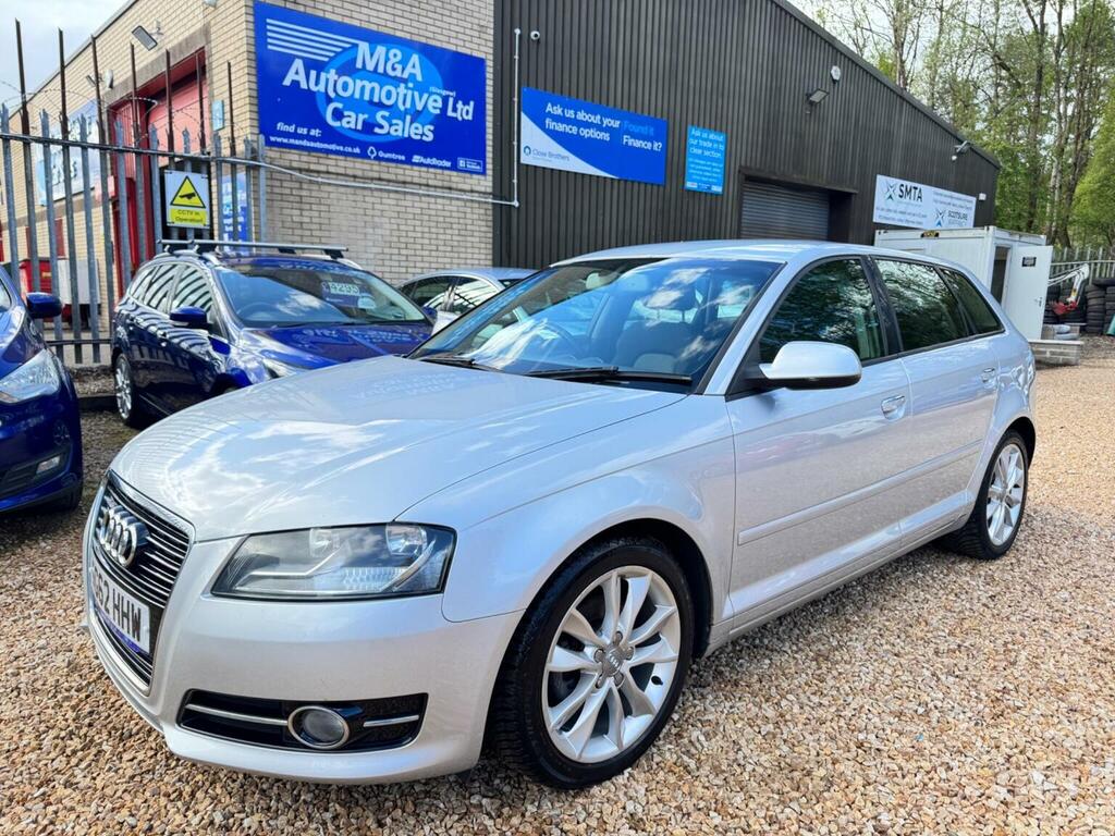 Audi A3 Hatchback 2.0 Tdi Sport Sportback Euro 5 Ss Silver