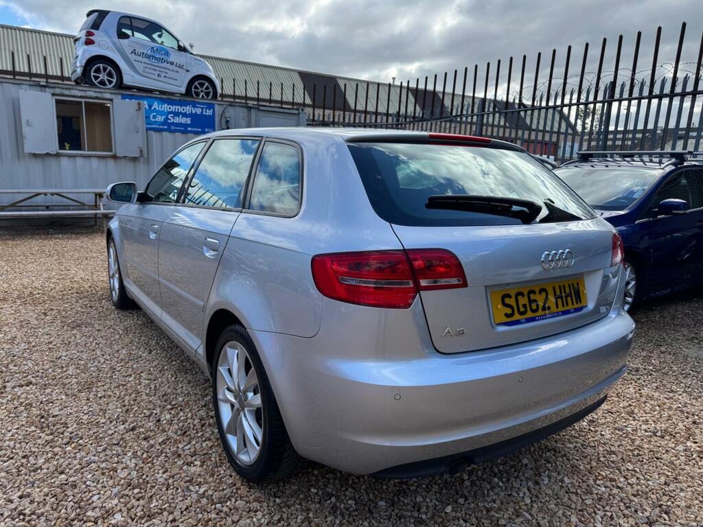 Audi A3 Hatchback 2.0 Tdi Sport Sportback Euro 5 Ss SG62HHW Silver #3