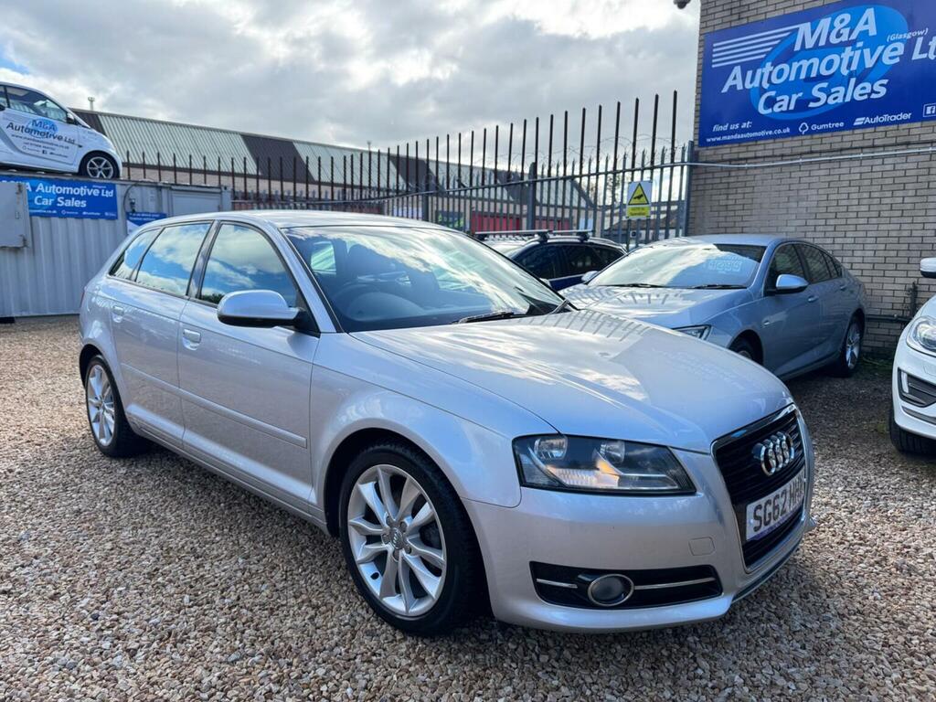 Audi A3 Hatchback 2.0 Tdi Sport Sportback Euro 5 Ss SG62HHW Silver #2