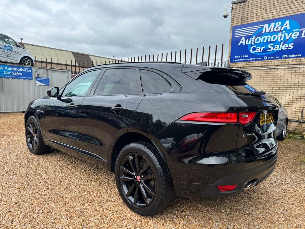 Jaguar F-Pace Suv 2.0 D180 Chequered Flag Awd Euro 6 Ss SG69UGO Black #3
