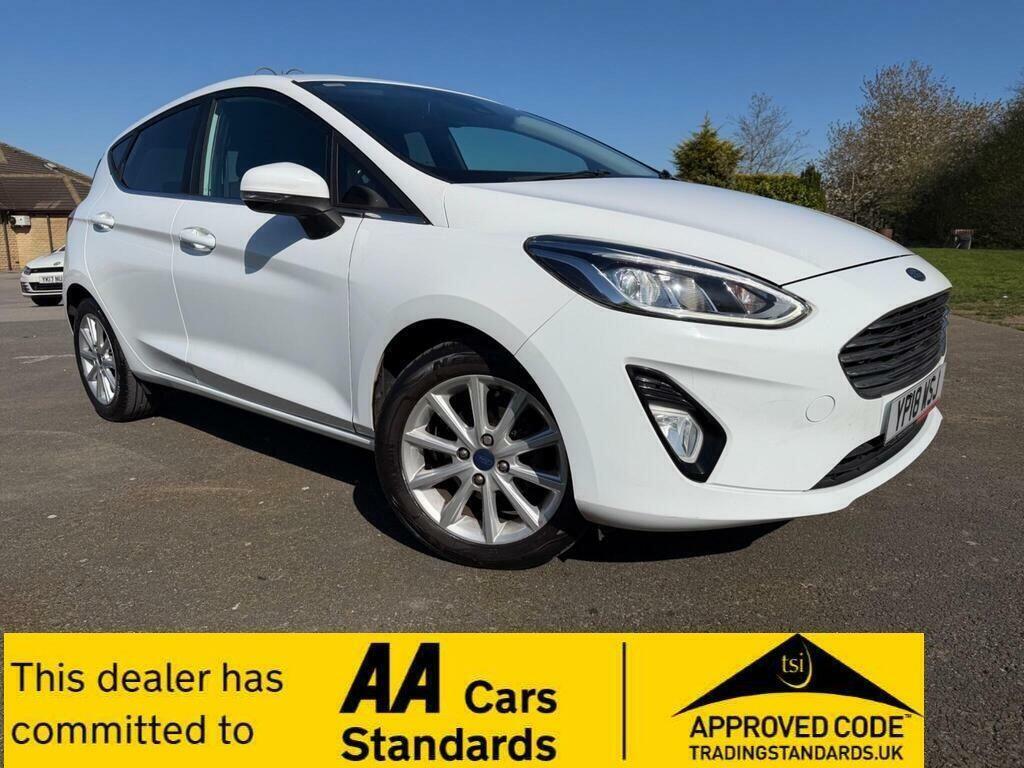 Ford Fiesta 1.0T Ecoboost Titanium Euro 6 S S White