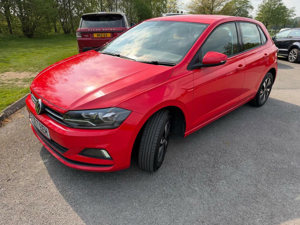 Volkswagen Polo 1.0 Se Euro 6 S S RJ67EEH Red #3