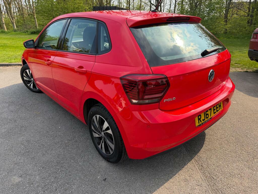 Volkswagen Polo 1.0 Se Euro 6 S S RJ67EEH Red #4