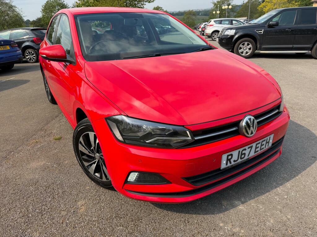 Volkswagen Polo 1.0 Se Euro 6 S S RJ67EEH Red #5