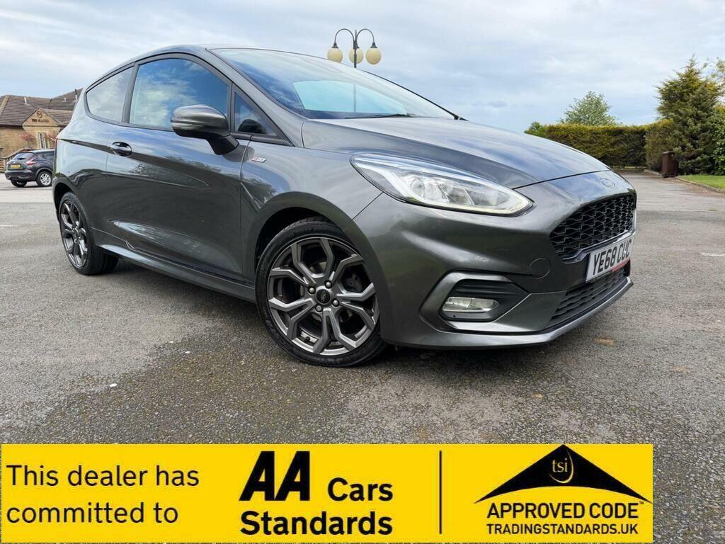 Ford Fiesta 1.0T Ecoboost St-line X Euro 6 S S YE68CUC Grey