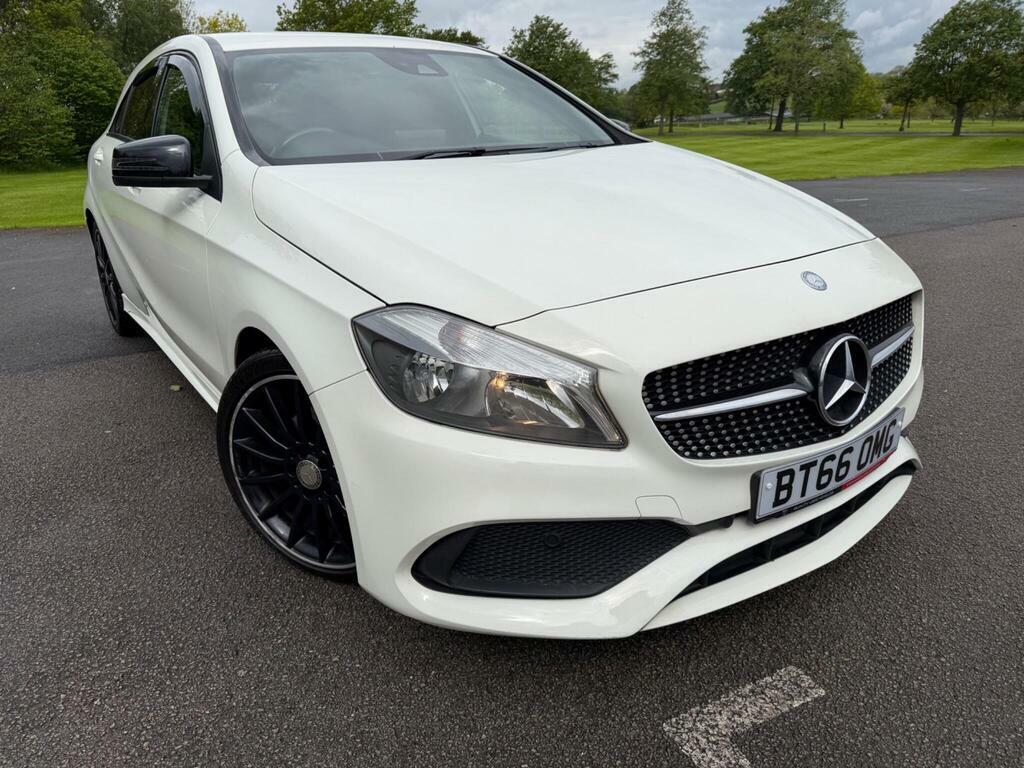 Mercedes-Benz A Class 1.6 A180 Amg Line Euro 6 S S BT66OMG White #5