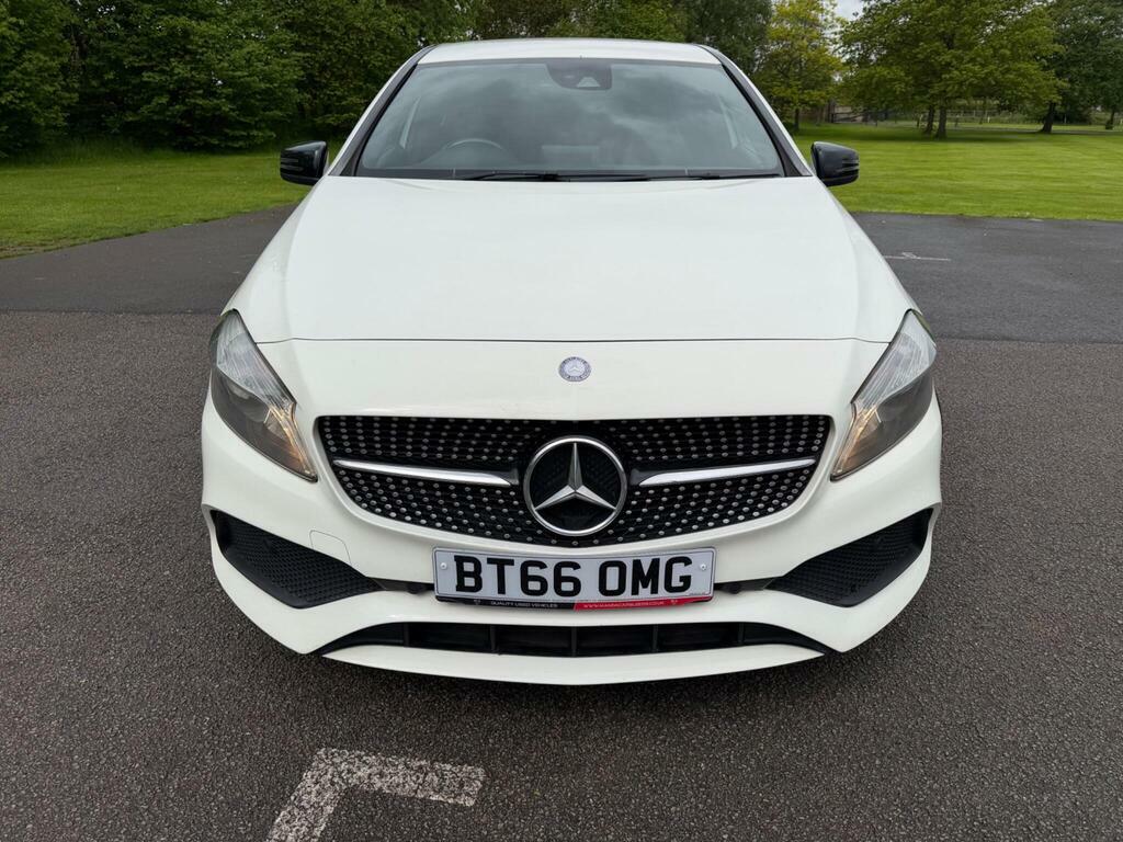 Mercedes-Benz A Class 1.6 A180 Amg Line Euro 6 S S BT66OMG White #2