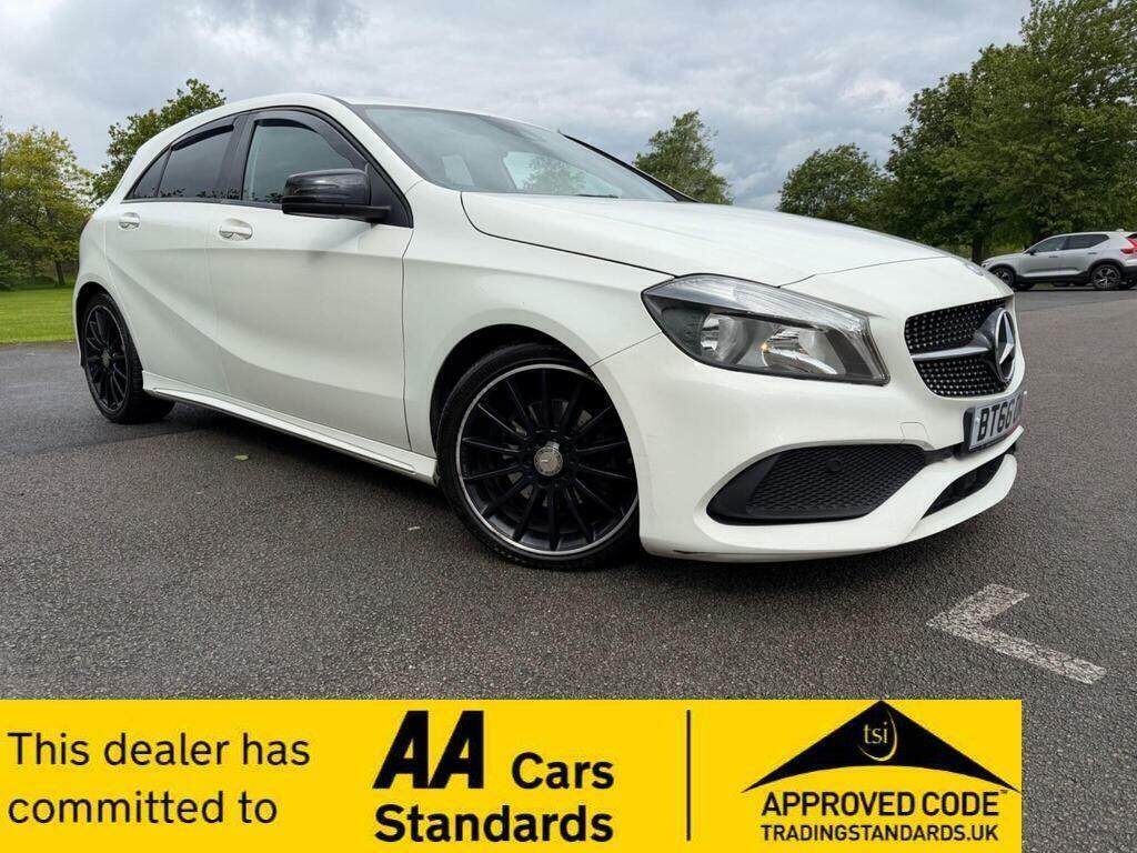 Mercedes-Benz A Class 1.6 A180 Amg Line Euro 6 S S White