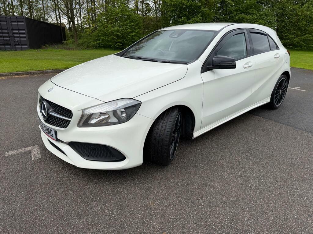 Mercedes-Benz A Class 1.6 A180 Amg Line Euro 6 S S BT66OMG White #3