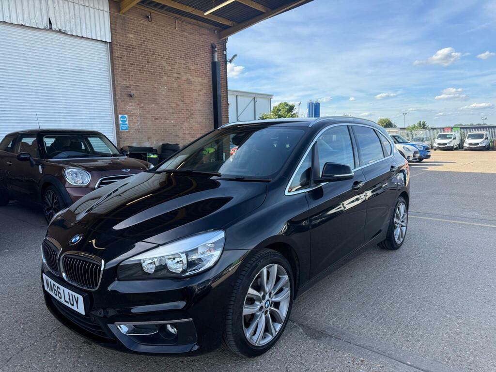 BMW 2 Series Active Tourer 2.0 218D Luxury Euro 6 S S MA66LUY Black #2