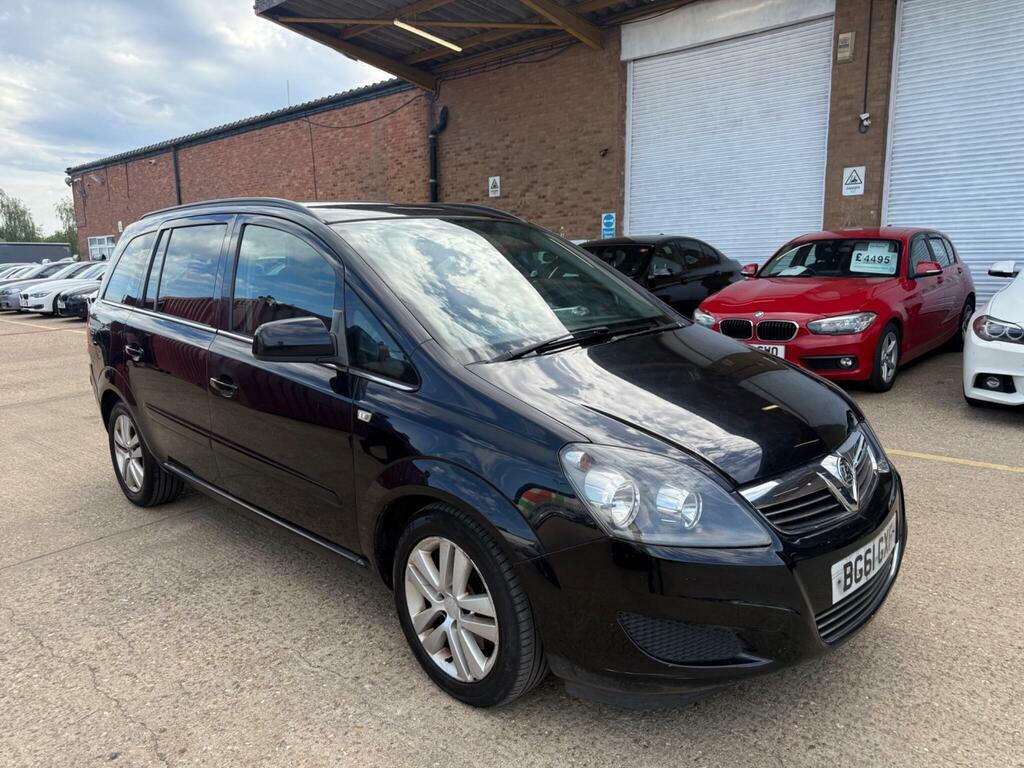 Vauxhall Zafira 1.7 Cdti Ecoflex Exclusiv Euro 5 Black