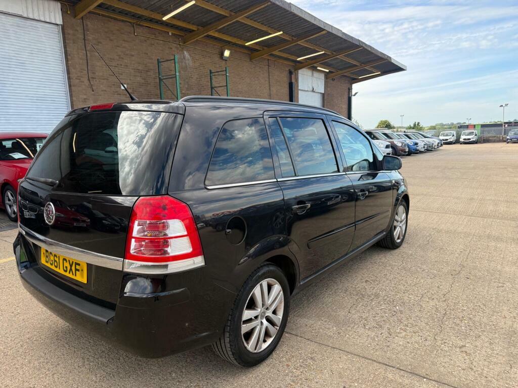 Vauxhall Zafira 1.7 Cdti Ecoflex Exclusiv Euro 5 Black #4
