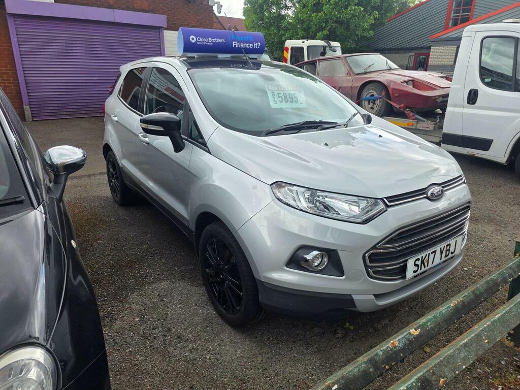Ford Ecosport 1.0T Ecoboost Titanium S 2Wd Euro 6 Ss Silver