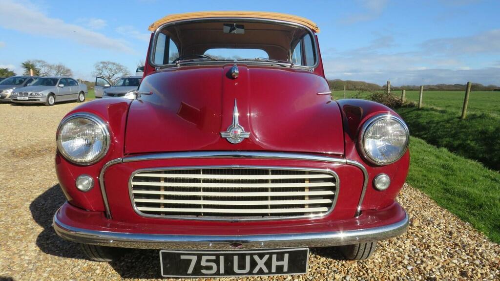 Morris Minor Restored Convertible Red #3