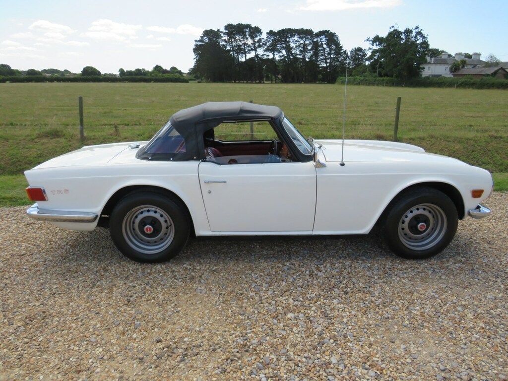 Triumph TR6 150 Bhp White