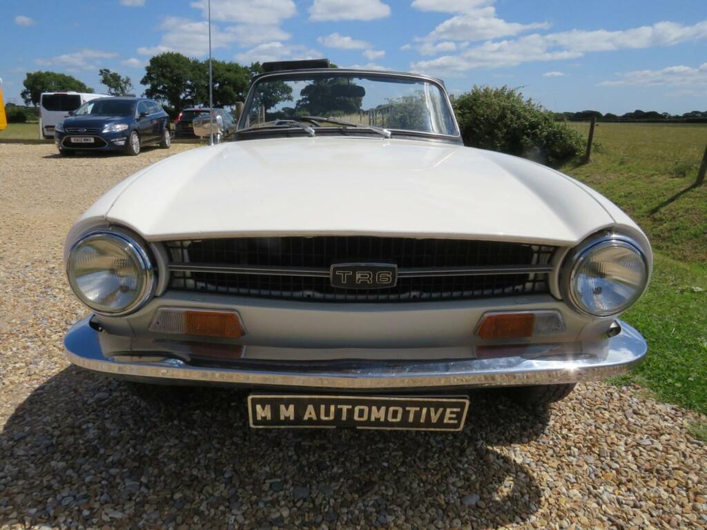 Triumph TR6 150 Bhp White #5