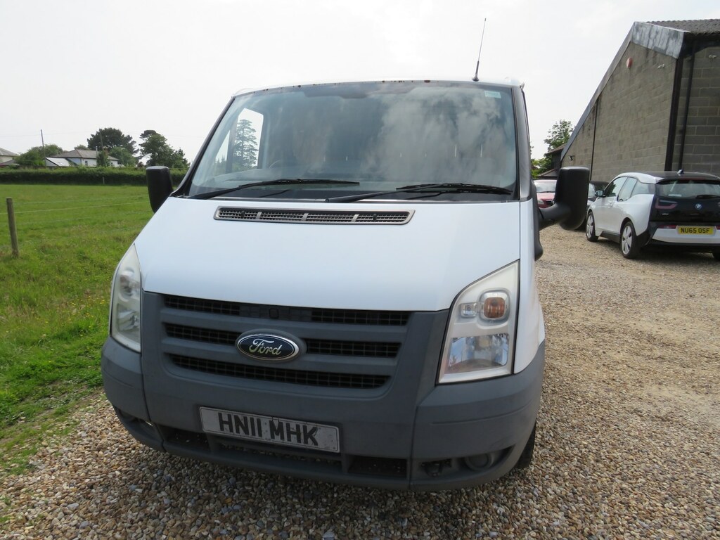 Ford Transit Custom Low Roof Tdci 85 Ps White #6