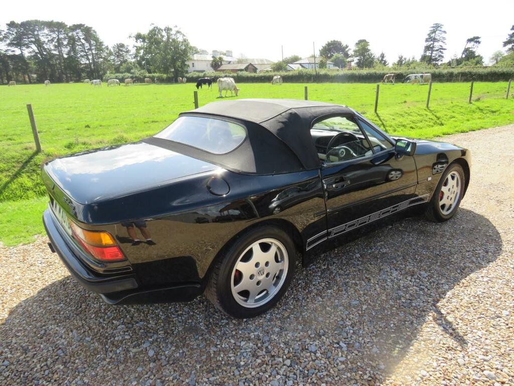 Porsche 944 S2 3 Litre Convertible Black #6