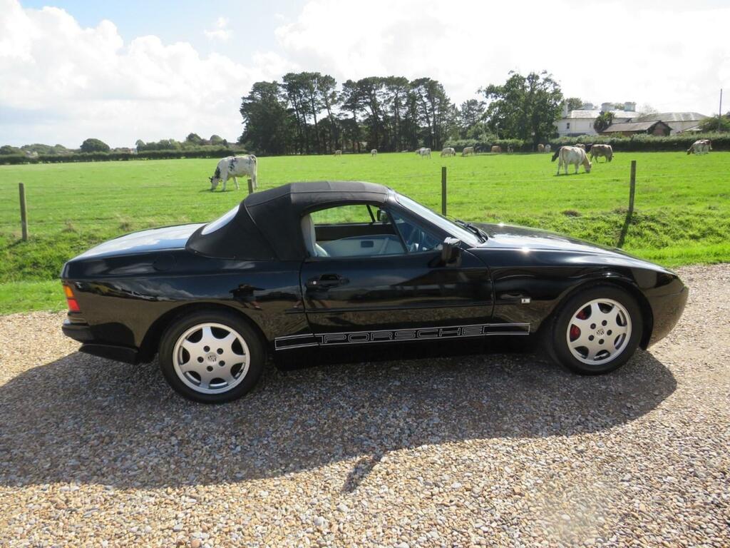 Porsche 944 S2 3 Litre Convertible Black #5