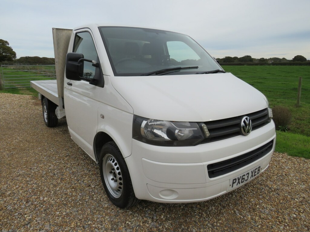 Volkswagen Transporter 2.0 Tdi 140Ps Chassis Cab Tipper PX63XEB White #2