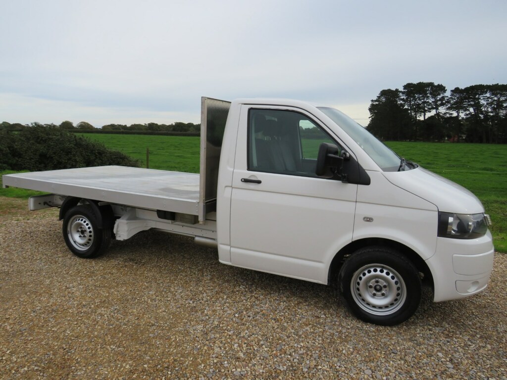 Volkswagen Transporter 2.0 Tdi 140Ps Chassis Cab Tipper PX63XEB White #5