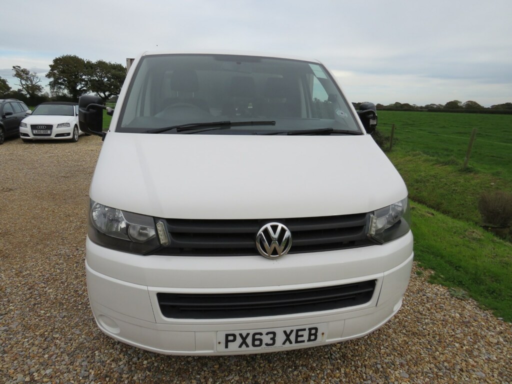 Volkswagen Transporter 2.0 Tdi 140Ps Chassis Cab Tipper PX63XEB White #4